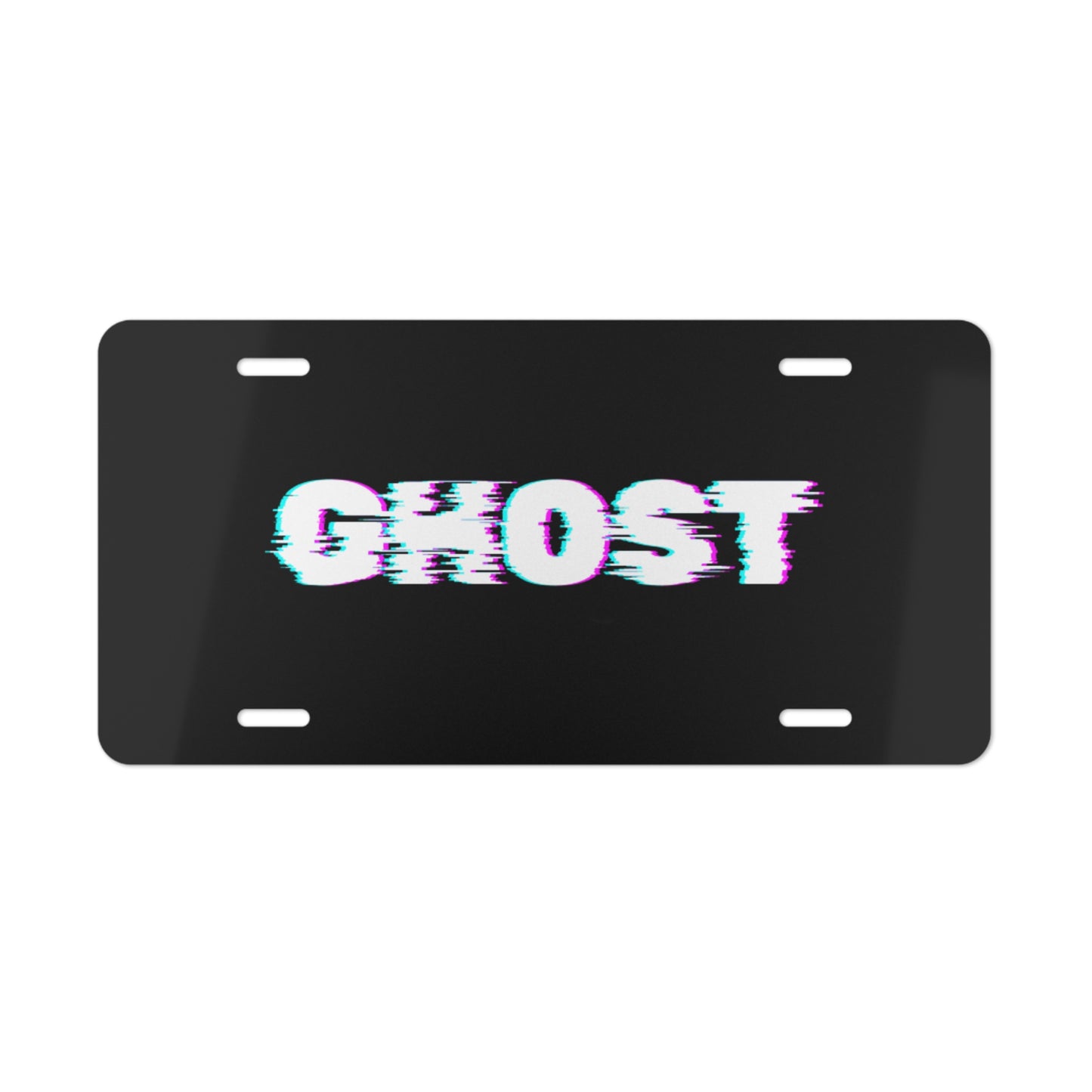 "GHOST" Vanity Plate