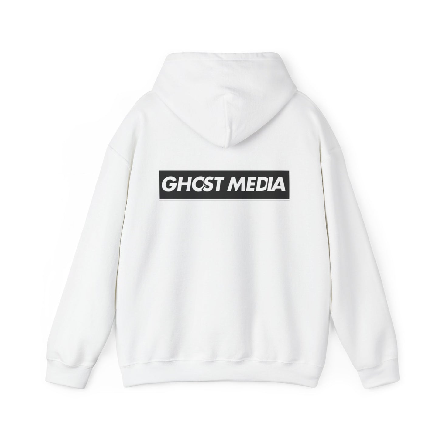 "Box Logo" White Hoodie
