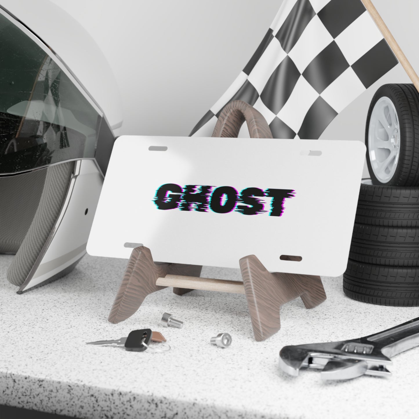 "GHOST" Vanity Plate