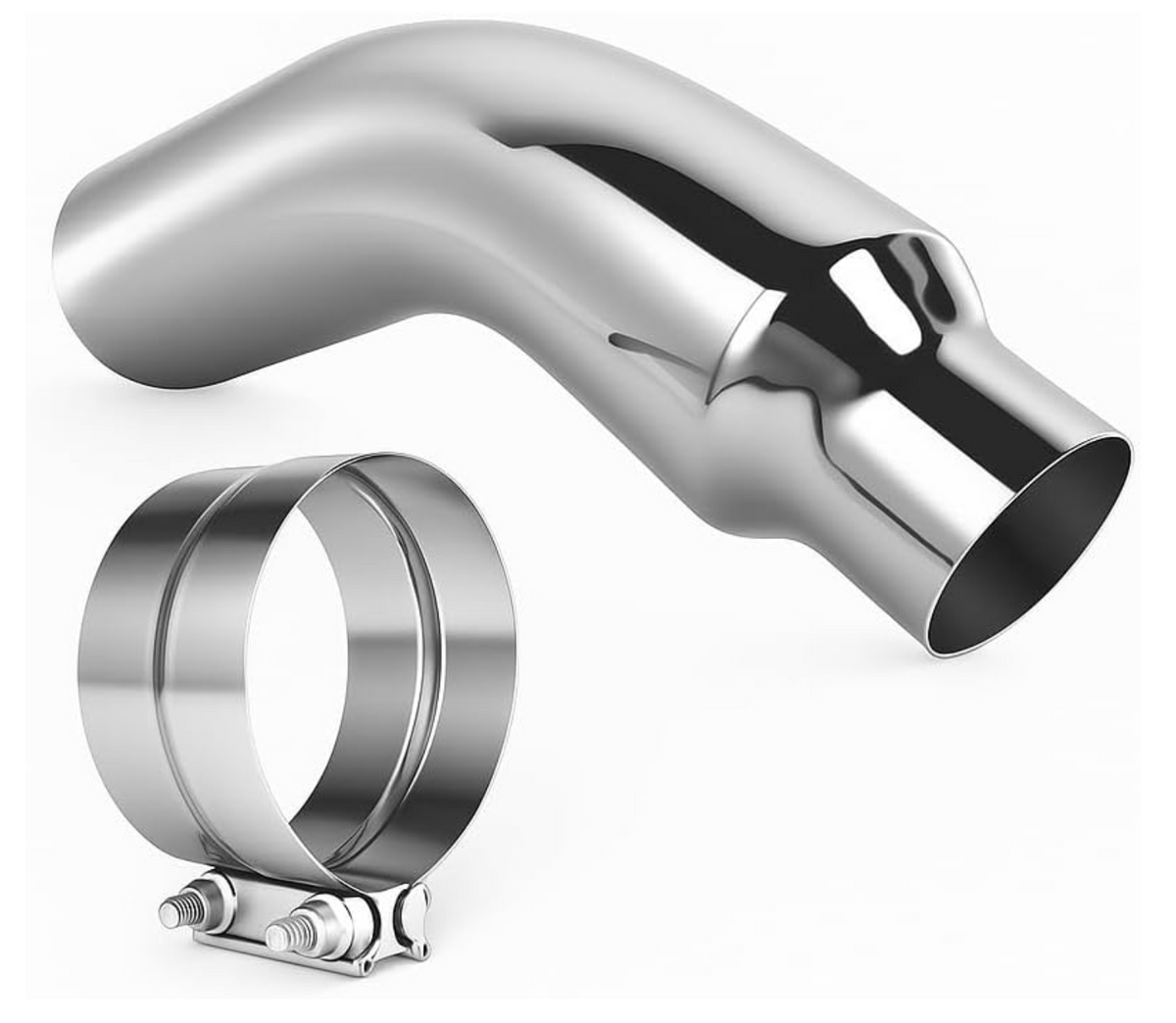 4-6in Polished Elbow